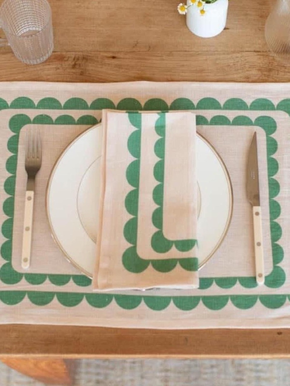 Emerson Fry Fete Linen Napkin Set $58 retail